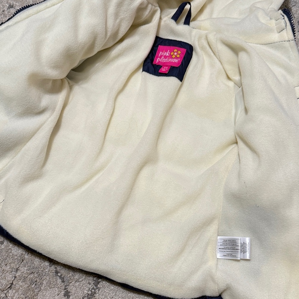 Navy puffer jacket - Picture 4 of 6